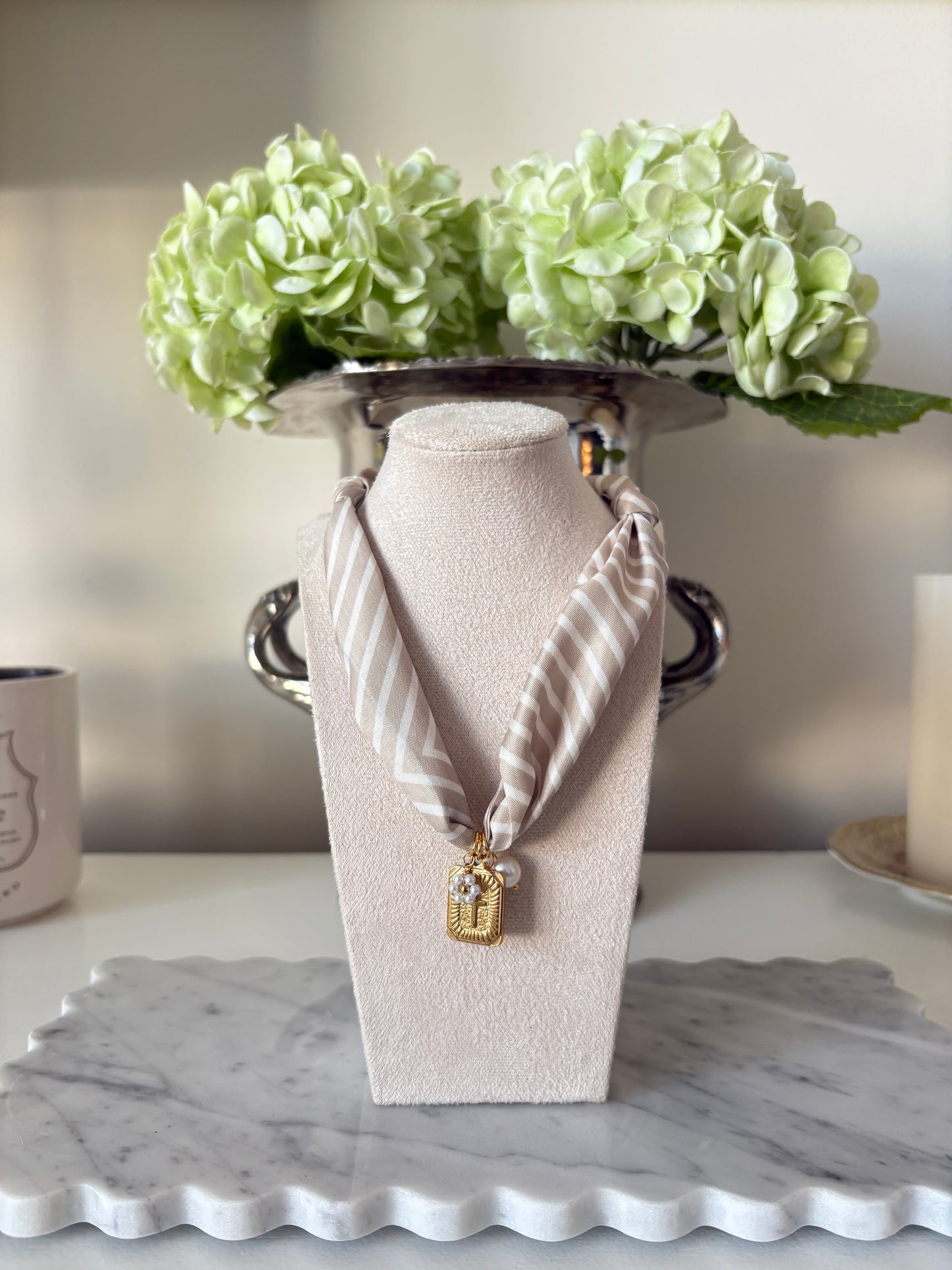 The Cross Cluster Scarf Necklace