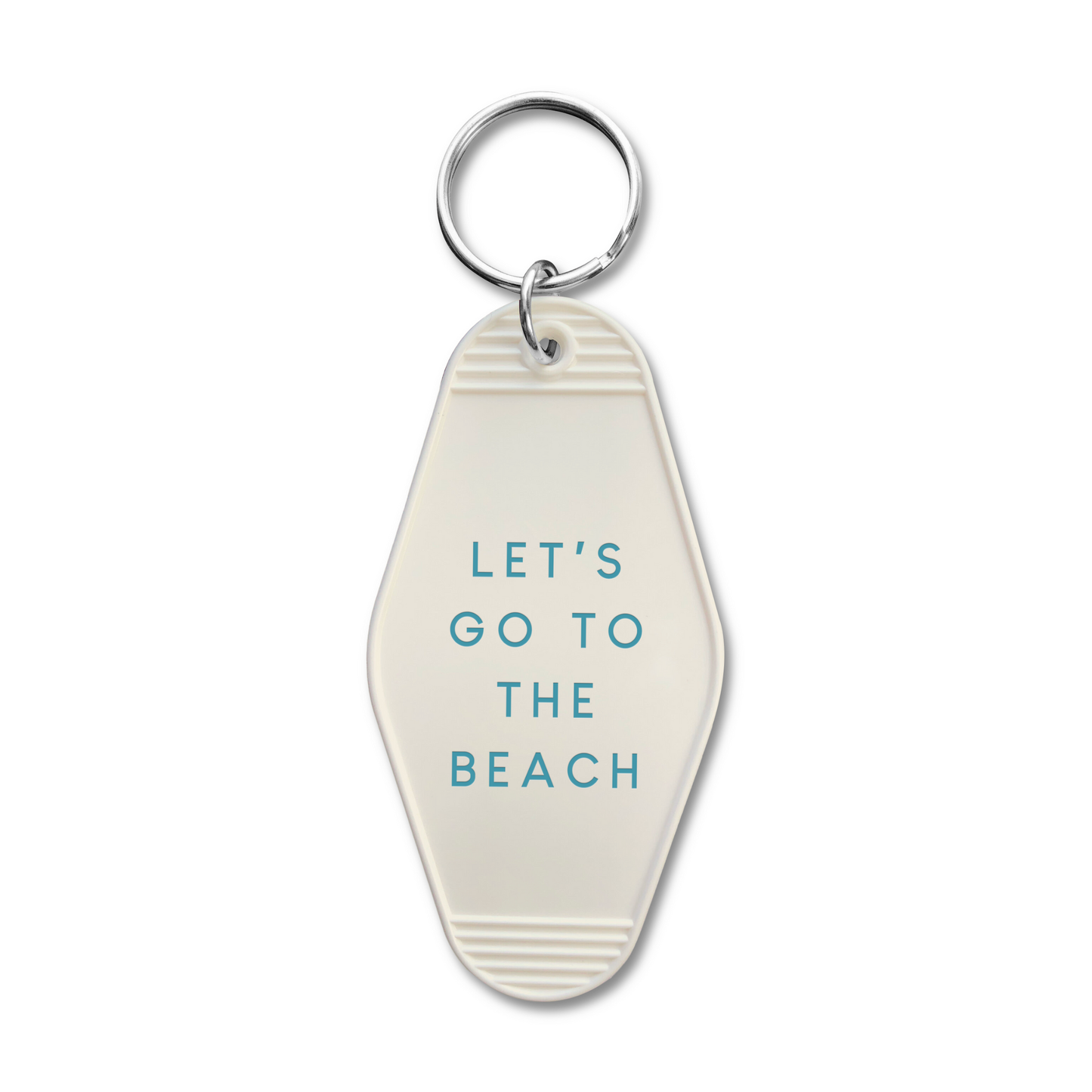 Let's Go To The Beach Keychain
