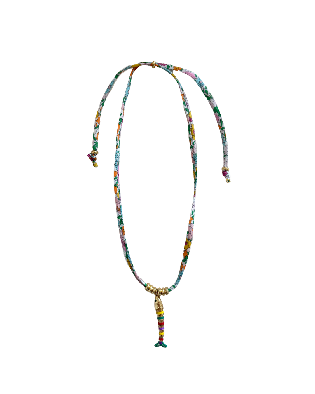 Liberty of London Cord Necklace - Fish Pendant