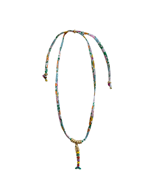 Liberty of London Cord Necklace - Fish Pendant