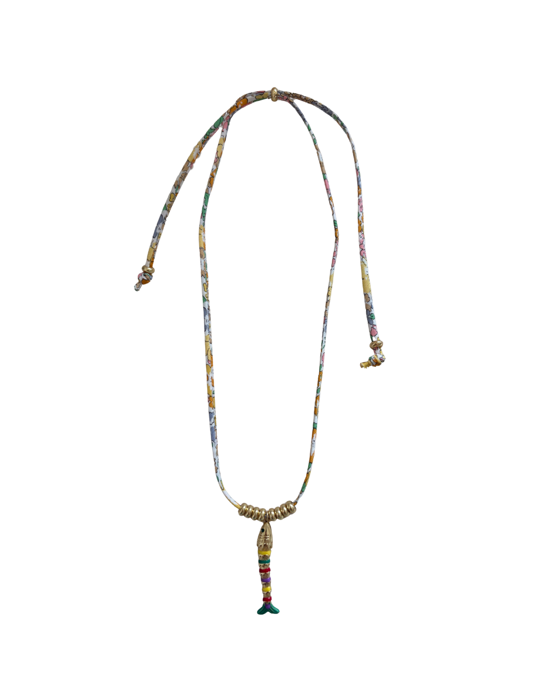 Liberty of London Cord Necklace - Floral Fish