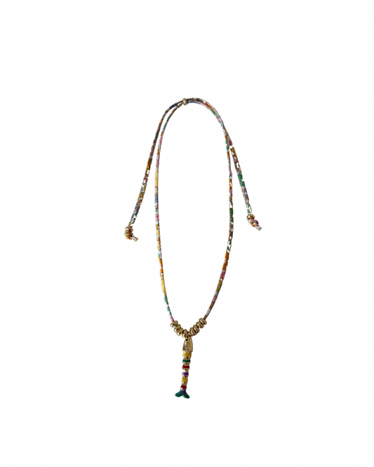 Liberty of London Cord Necklace — Multi Fish
