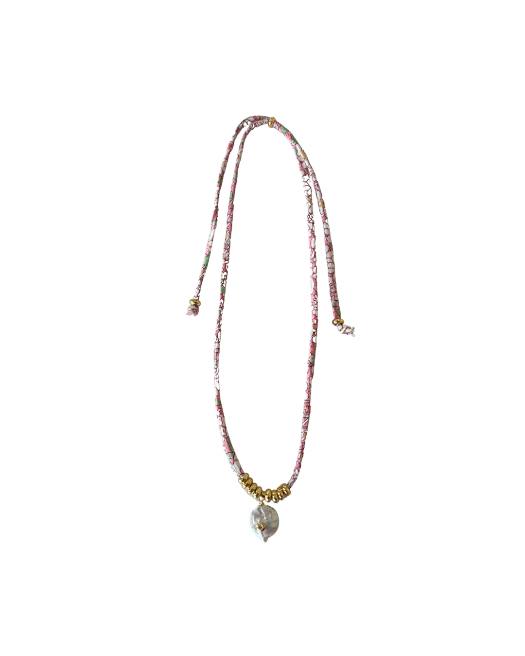 Liberty of London Cord Necklace — Round Pearl