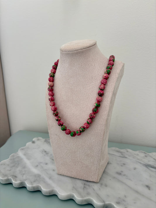 The Azalea Beaded Necklace