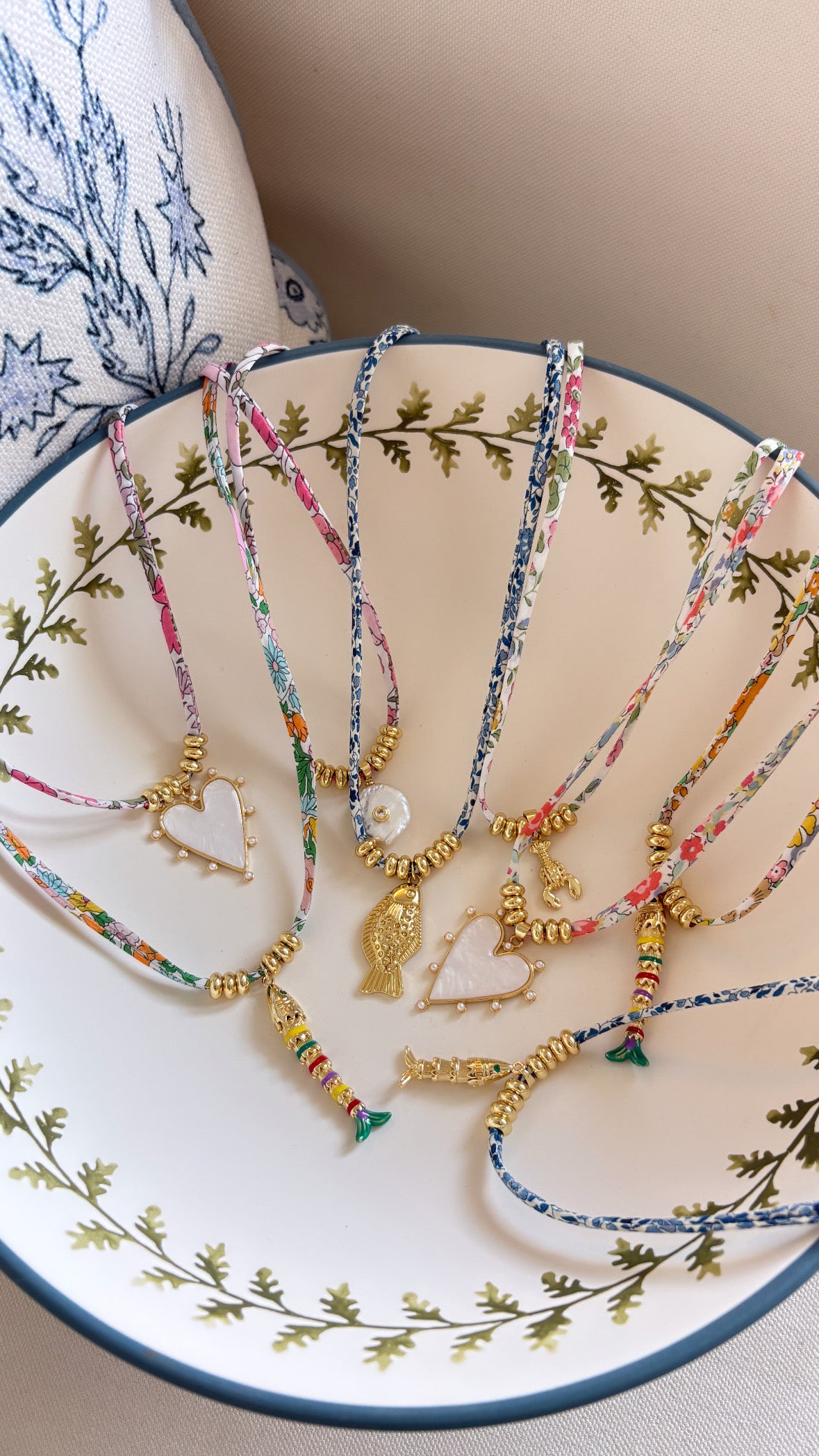 Liberty of London Cord Necklace - Puffy Conch