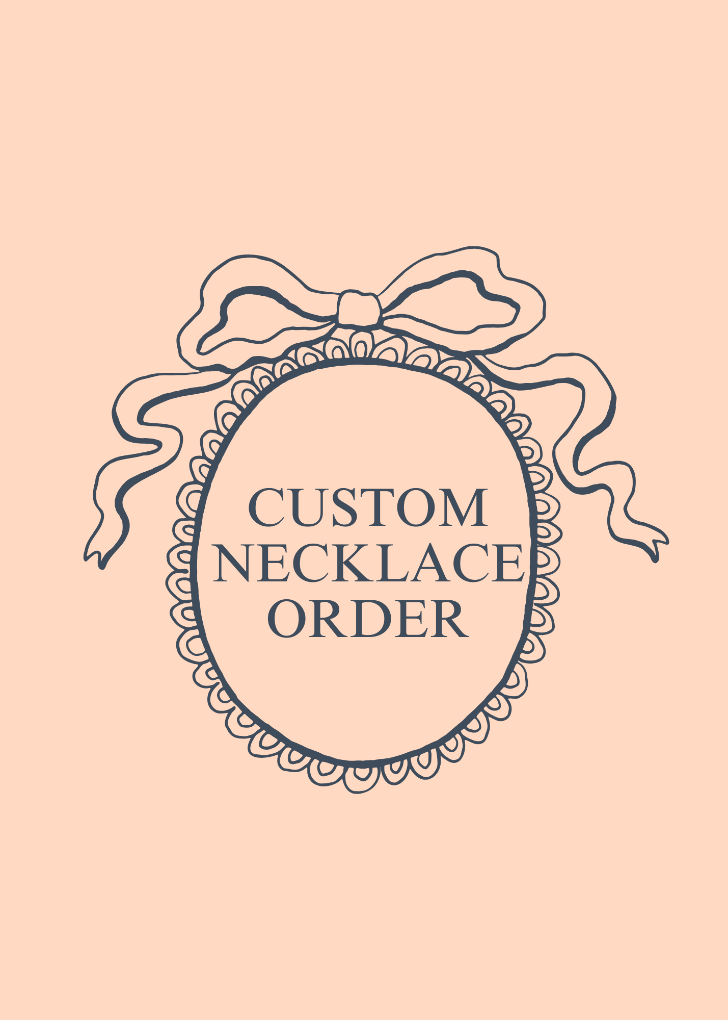 Custom Scarf Necklace