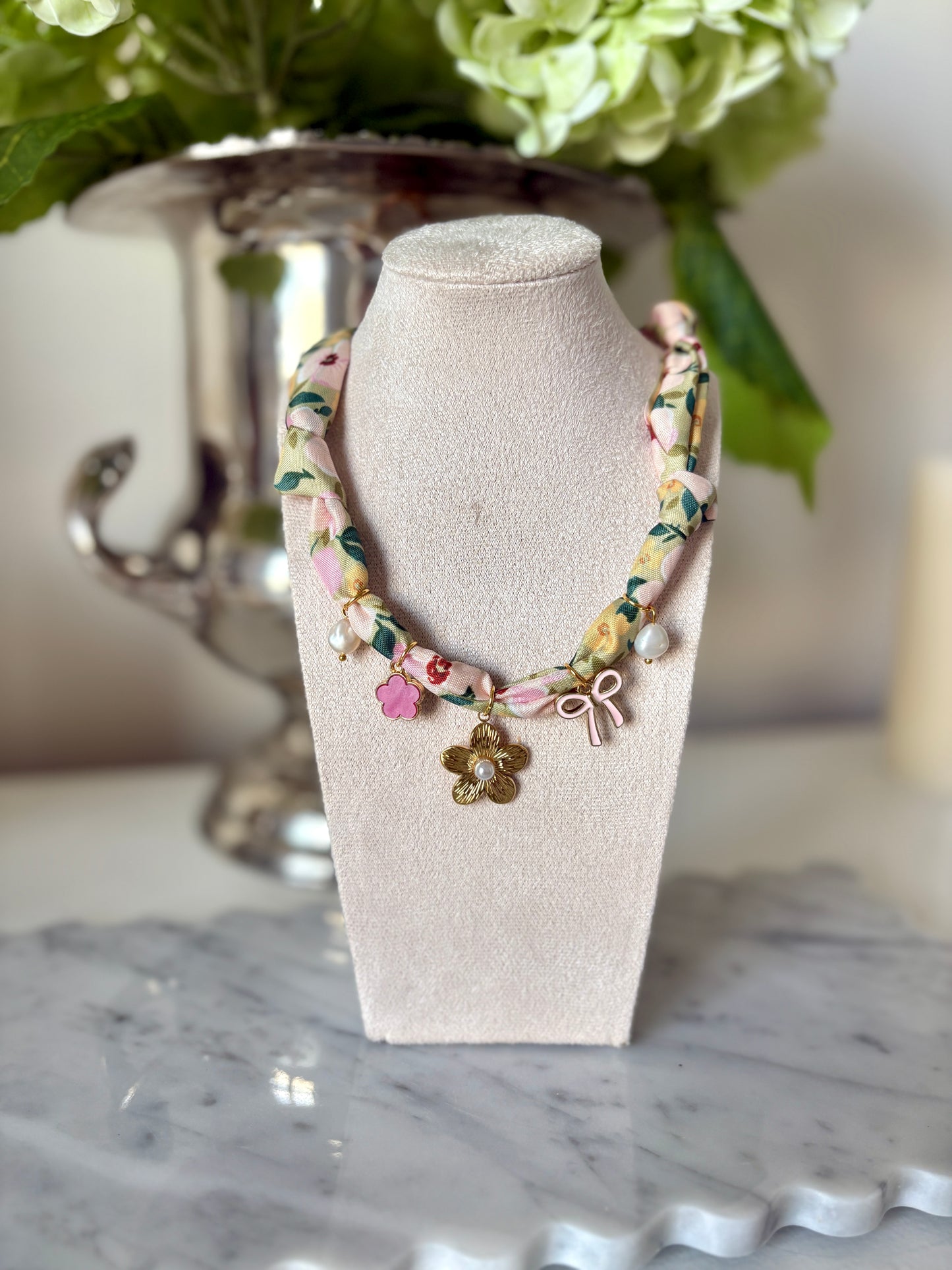 For The Girl Scarf Necklace