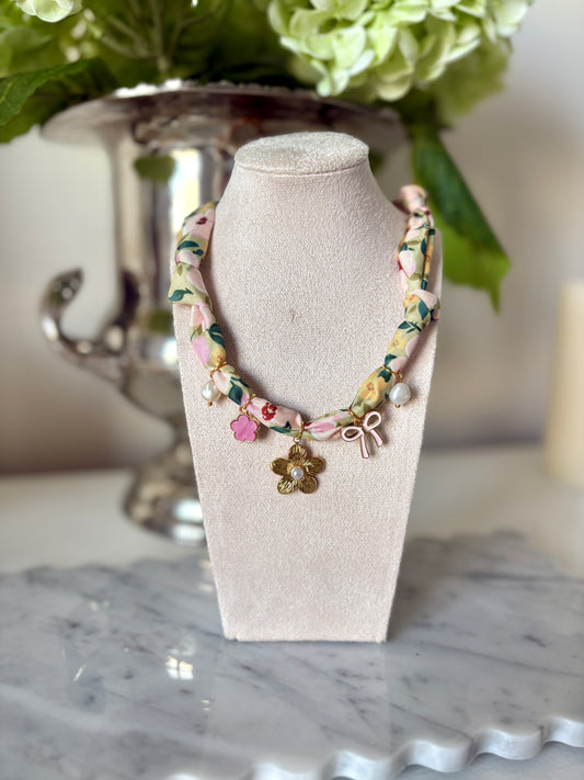 For The Girl Scarf Necklace