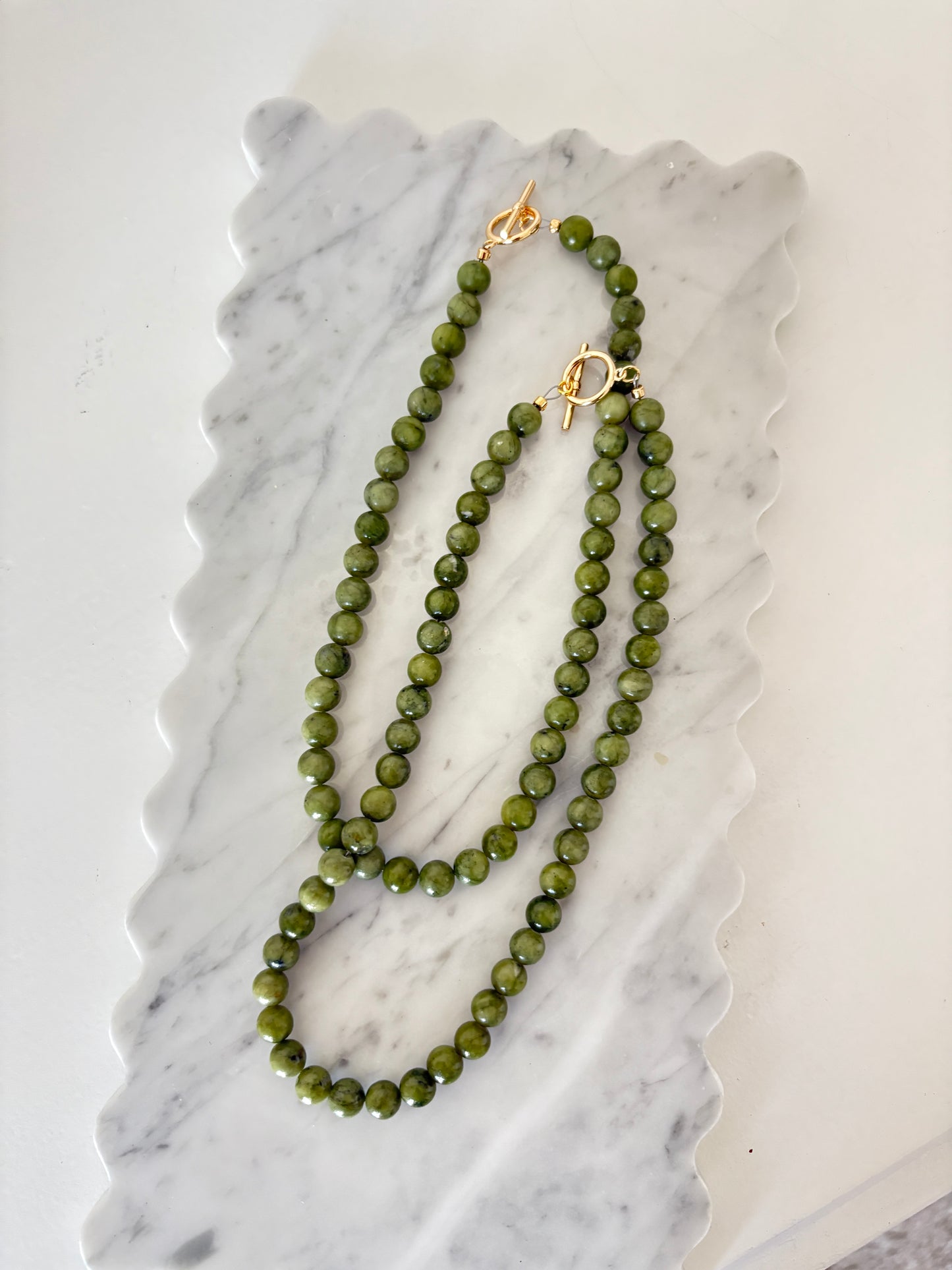 The Sweetgrass Beaded Necklace