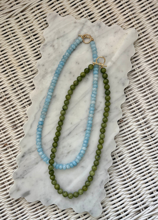 The Duo Beaded Necklaces
