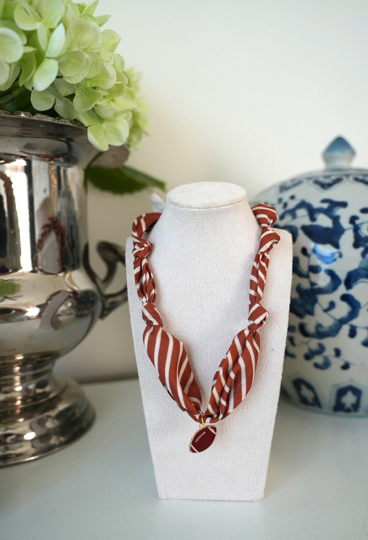 "Go Sports" Scarf Necklace